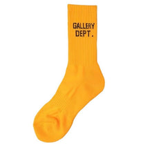 Load image into Gallery viewer, Fashion Women And Men Letters Print Solid Color Socks
