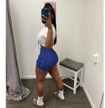 Load image into Gallery viewer, Solid Pockets Casual Shorts
