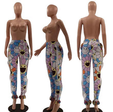 Load image into Gallery viewer, Casual Printed Tassel Pants
