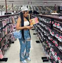 Load image into Gallery viewer, Casual Denim Hole Jeans
