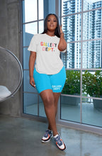 Load image into Gallery viewer, Casual Short Sleeve Shorts Sport Two Piece Set

