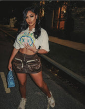 Load image into Gallery viewer, Solid Color Zipper Short Skirt

