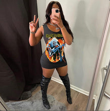 Load image into Gallery viewer, Sexy Sleeveless Slim Mini Dress

