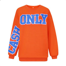 Load image into Gallery viewer, Fashion Letters Print Long Sleeve Sweatshirts
