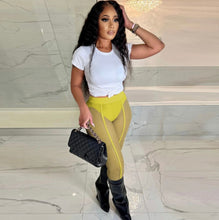 Load image into Gallery viewer, Plus Size Mesh See Through Night Club Pants  Www.dreamempirellc.com
