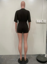 Load image into Gallery viewer, Solid Color Sexy V Neck Romper
