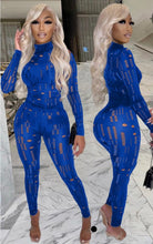 Load image into Gallery viewer, Sexy Hole Long Sleeve Two Piece Pants Sets
