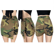 Load image into Gallery viewer, Plus Size Fashion Camouflage Print Culottes
