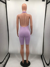 Load image into Gallery viewer, Sexy Deep V Neck Backless Romper
