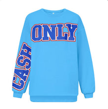 Load image into Gallery viewer, Fashion Letters Print Long Sleeve Sweatshirts
