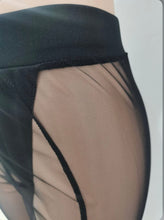Load image into Gallery viewer, Sexy Sleeveless Crop Top And Mesh Pants Two Piece Sets
