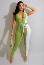Load image into Gallery viewer, Casual Sleeveless Zipper Skinny Jumpsuit
