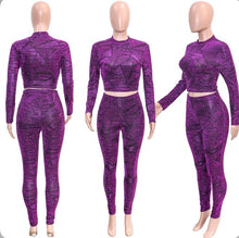 Load image into Gallery viewer, Simple Fashion Pullover Top And Pants Two Piece Sets
