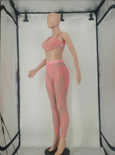 Load image into Gallery viewer, Sexy Mesh Patchwork Two Piece Pants Sets
