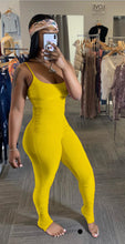 Load image into Gallery viewer, Copy Solid Ruched Spaghetti Strap Bodycon Jumpsuits
