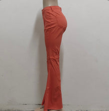 Load image into Gallery viewer, Plus Size Fashion All-match Ripped Denim Flared Pants
