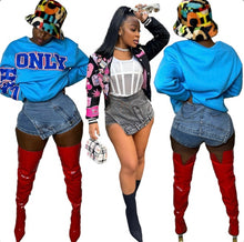Load image into Gallery viewer, Fashion Irregular Denim Shorts
