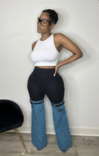 Load image into Gallery viewer, Fashion Denim Splice Pants
