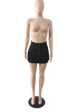Load image into Gallery viewer, Sexy Solid Color Slim Mini Skirt
