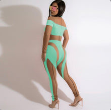 Load image into Gallery viewer, Plus Size Sexy Mesh Patchwork Tight Jumpsuit
