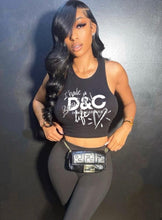 Load image into Gallery viewer, Casual Letter Print Sleeveless Tops
