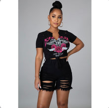 Load image into Gallery viewer, Denim Ripped Hole Jeans Shorts
