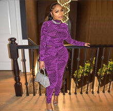 Load image into Gallery viewer, Simple Fashion Pullover Top And Pants Two Piece Sets
