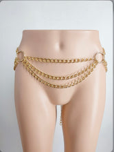 Load image into Gallery viewer, Sexy Three Layer Circle Metal Waist Chain
