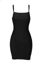 Load image into Gallery viewer, Solid Sexy Mesh Sling Dress
