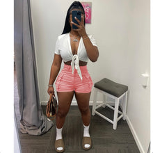 Load image into Gallery viewer, Solid Pockets Casual Shorts
