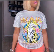 Load image into Gallery viewer, Casual Printed O Neck Short Sleeve T Shirt
