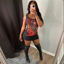 Load image into Gallery viewer, Sexy Sleeveless Slim Mini Dress
