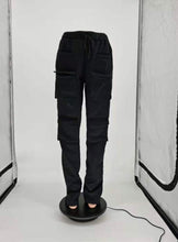 Load image into Gallery viewer, Solid Color Pocket Casual Pants
