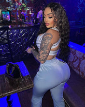 Load image into Gallery viewer, Letter Print Bandage Sexy Top

