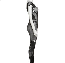 Load image into Gallery viewer, Sexy Sleeveless See-through Hollow Out Tight Jumpsuit
