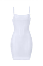 Load image into Gallery viewer, Solid Sexy Mesh Sling Dress
