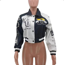 Load image into Gallery viewer, Fashion Casual Printed Baseball Coat
