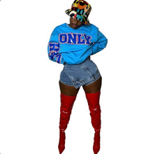 Load image into Gallery viewer, Fashion Irregular Denim Shorts
