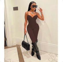 Load image into Gallery viewer, Solid Color Sexy Sling Jumpsuit
