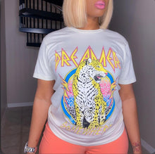 Load image into Gallery viewer, Casual Printed O Neck Short Sleeve T Shirt

