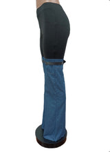 Load image into Gallery viewer, Fashion Denim Splice Pants
