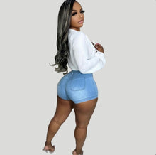 Load image into Gallery viewer, Slim Fit Sexy Casual Denim Shorts
