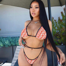 Load image into Gallery viewer, Sexy Printed Bandage Bikinis 2 Piece Sets
