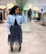 Load image into Gallery viewer, Splicing Ribbed Casual Cotton Jacket Coat
