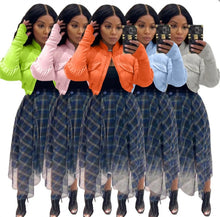 Load image into Gallery viewer, Splicing Ribbed Casual Cotton Jacket Coat
