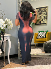 Load image into Gallery viewer, Printed Sexy Short Sleeve Maxi Dress
