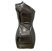 Load image into Gallery viewer, Slash Shoulder Slim Pencil Mini Dress
