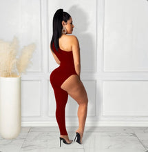 Load image into Gallery viewer, Fashion Single Shoulder Skinny Irregular Jumpsuit
