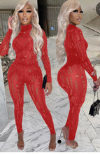 Load image into Gallery viewer, Sexy Hole Long Sleeve Two Piece Pants Sets
