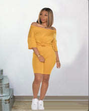 Load image into Gallery viewer, Casual Solid Short Sleeve Loose Two Piece Set

